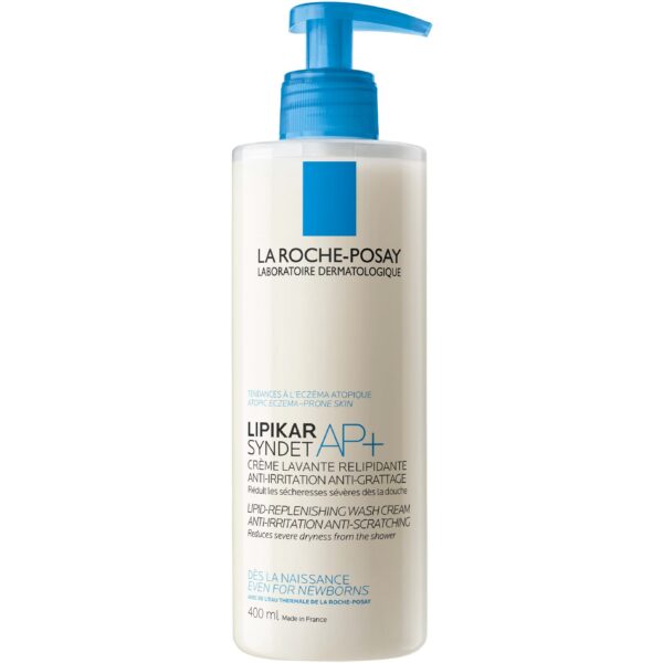 La Roche-Posay Lipikar Syndet AP+ Lipid-Replenishing Wash Cream 400 ml