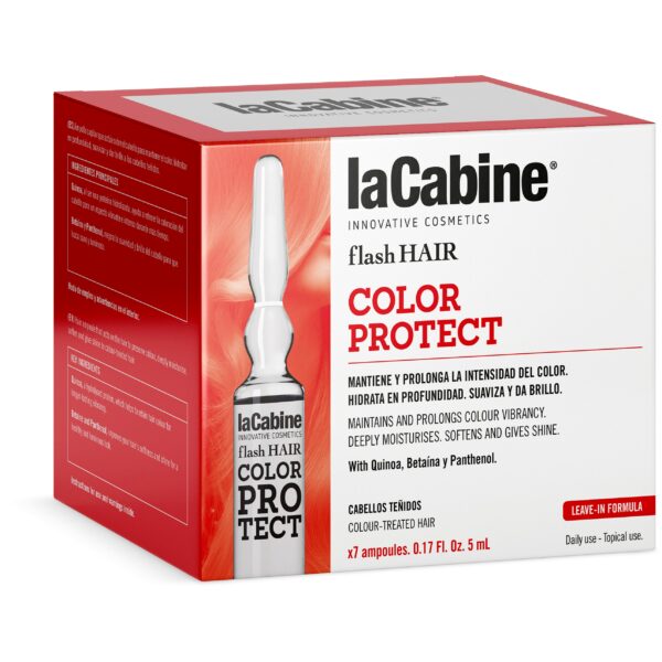 laCabine Flash Hair Color Protect Ampoule 7 x 5 ml