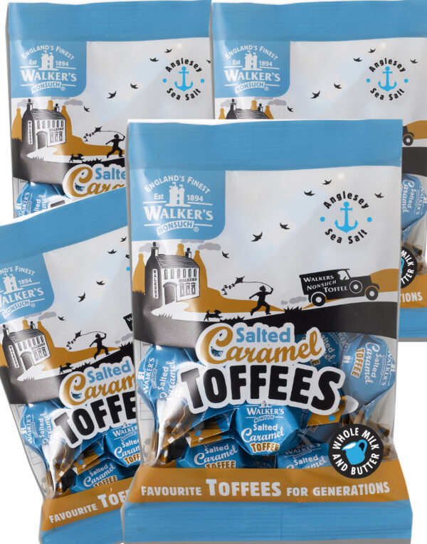 12 poser Walkers Salted Caramel Toffees - Hel Eske