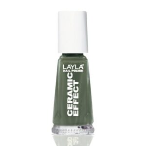 Layla Ceramic Effect Khaki Green 35