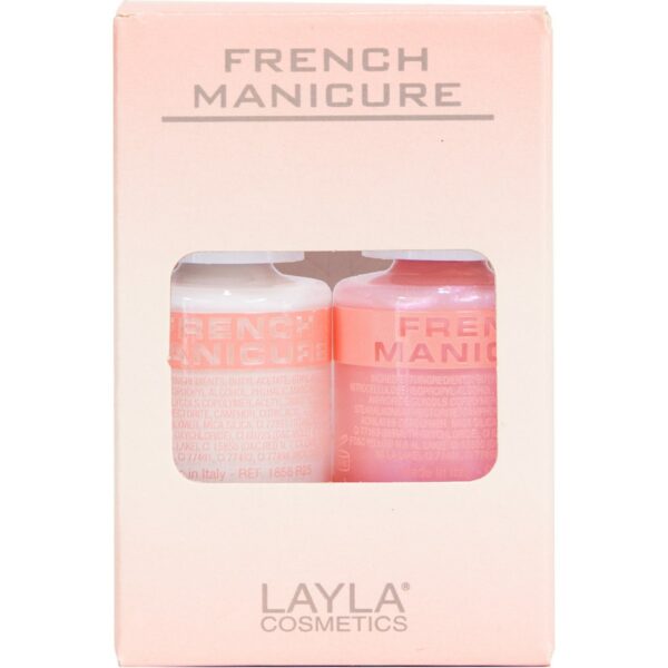 Layla Fransk Manikyr Kit 03 Light Pink