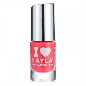 Layla I love Layla Fluo Nail Polish Dark Pink