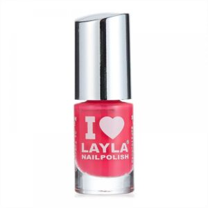 Layla I love Layla Light Pink Fluo Nail Polish