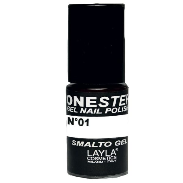 Layla One Step Gel Nail Polish 100% White