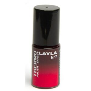 Layla Thermo Nail Bordeaus to Red 7