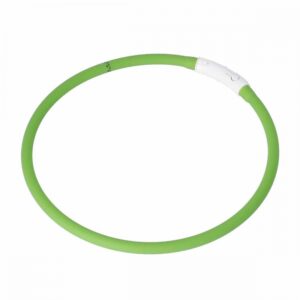 Dogman LED-Halsbånd Silikon (Grønn)