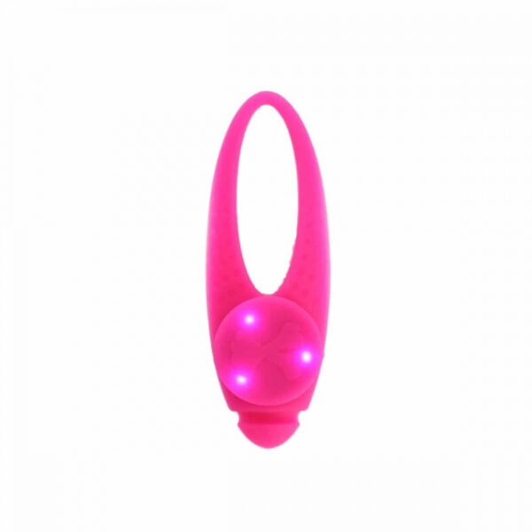 Dogman Hundelys LED Silikon (Rosa)