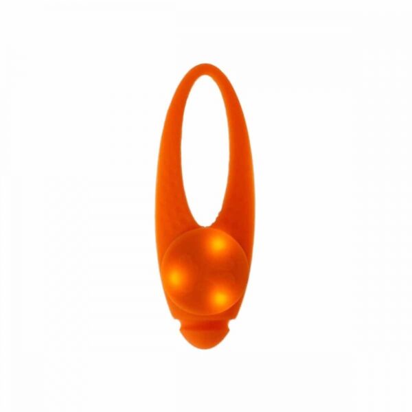 Dogman Hundelys LED Silikon (Orange)