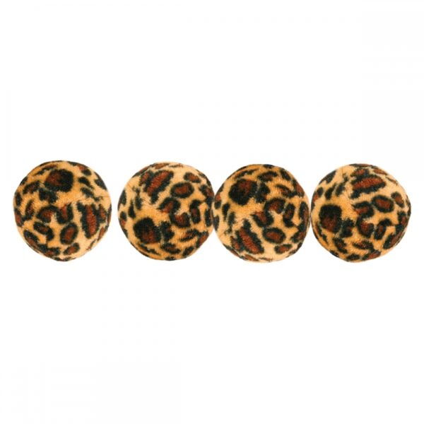 Trixie Ball med Leopardprint 4 stk