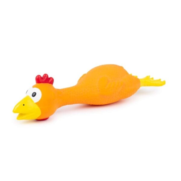 Little&Bigger Latex Long Neck Chicken Orange 30 cm