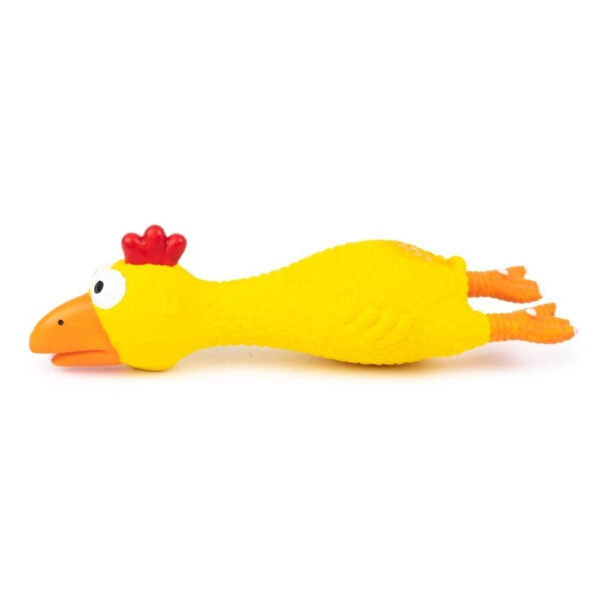 Little&Bigger Latex Long Neck Chicken Yellow