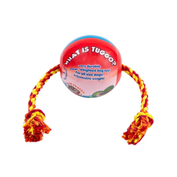 Little&Bigger Tuggo Ball med Tau Rød (25 cm)