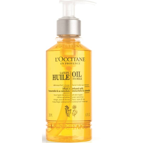 L&apos;Occitane Cleansing Infusion Oil to Milk Make-up Remover 200 ml