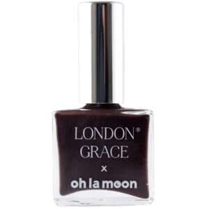 London Grace Crystal Collection Nail Polish Smokey Quartz