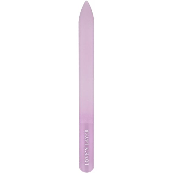 Love&apos;n Layer   Nail File Glass Purple