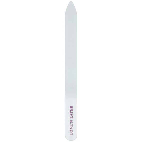 Love&apos;n Layer   Nail File Glass White