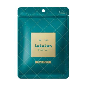 LuLuLun Precious Sheet Mask Green 7 st