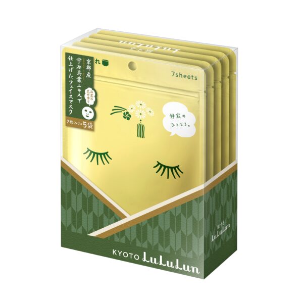 LuLuLun Premium Sheet Mask Kyoto Green Tea 35 st