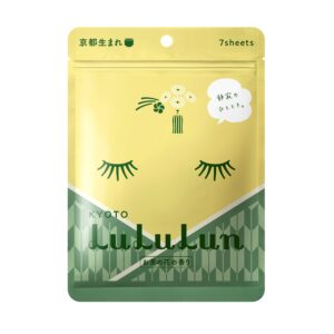 LuLuLun Premium Sheet Mask Kyoto Green Tea 7 st