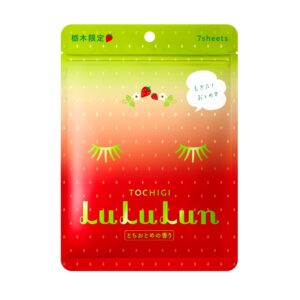 LuLuLun Premium Sheet Mask Tochigi Strawberry 7 st