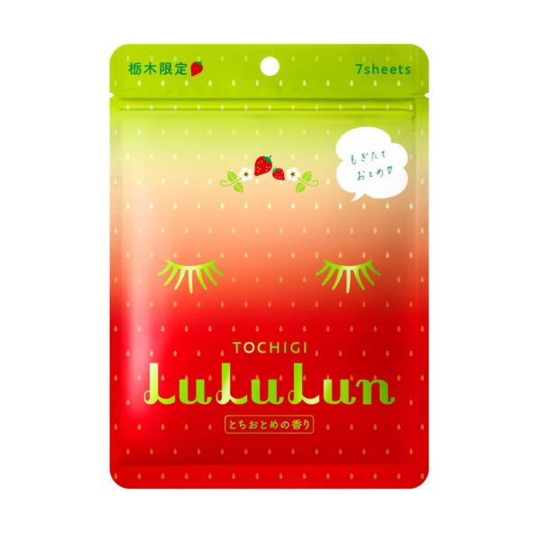 LuLuLun Premium Sheet Mask Tochigi Strawberry 7 st