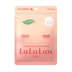 LuLuLun Premium Sheet Mask Yamanashi Peach 7 st