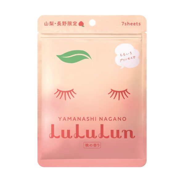 LuLuLun Premium Sheet Mask Yamanashi Peach 7 st