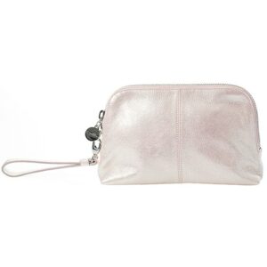 LULU&apos;S ACCESSORIES Make-Up Purse Leather Lux Rose