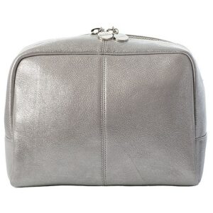 LULU&apos;S ACCESSORIES Toilet Bag Leather Lux Inox