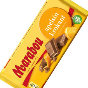 Marabou Melkesjokoladeplate med Appelsinkrokant 200 gram