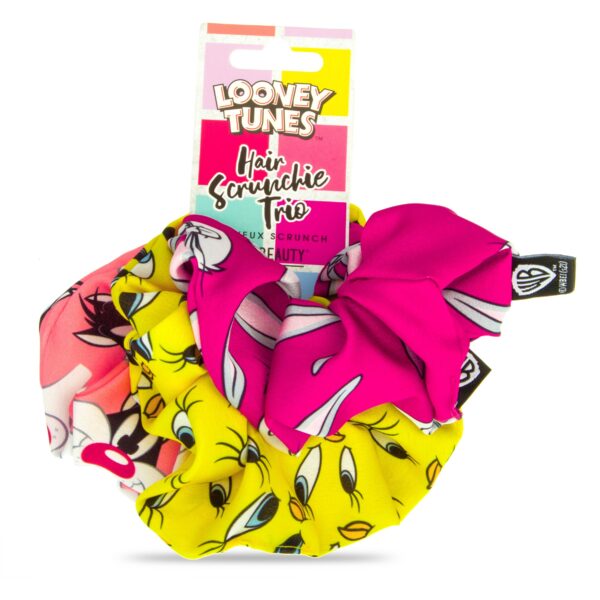 Mad Beauty Looney Tunes 3pk Hair Scrunchies