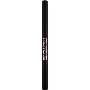 Makeup Revolution Duo Brow Pencil  Light Brown