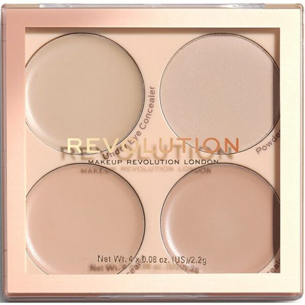 Makeup Revolution Matte Base Concealer Kit C1-C4