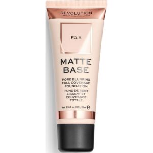 Makeup Revolution Matte Base Foundation F0.5