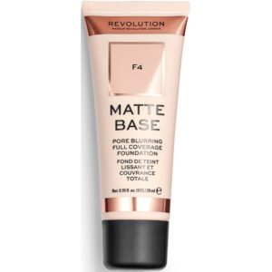 Makeup Revolution Matte Base Foundation F4