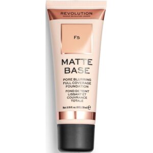 Makeup Revolution Matte Base Foundation F5