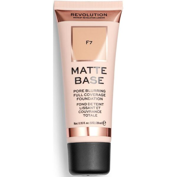 Makeup Revolution Matte Base Foundation F7