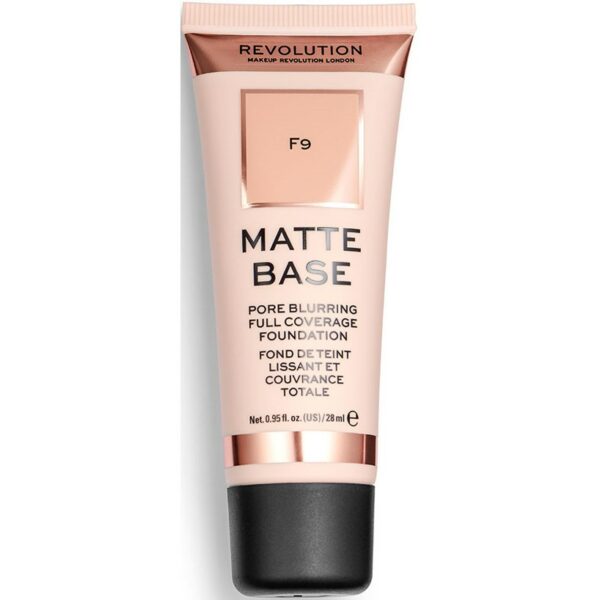 Makeup Revolution Matte Base Foundation F9