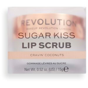 Makeup Revolution Sugar Kiss Lip Scrub Cravin&apos; Coconuts