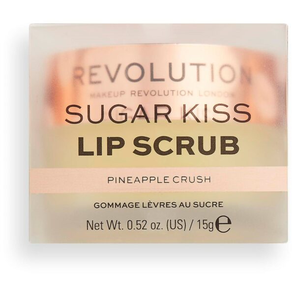 Makeup Revolution Sugar Kiss Lip Scrub Pineapple Crush