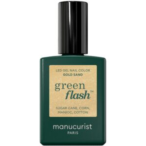 Manucurist Green Flash Gel Polish Gold Sand