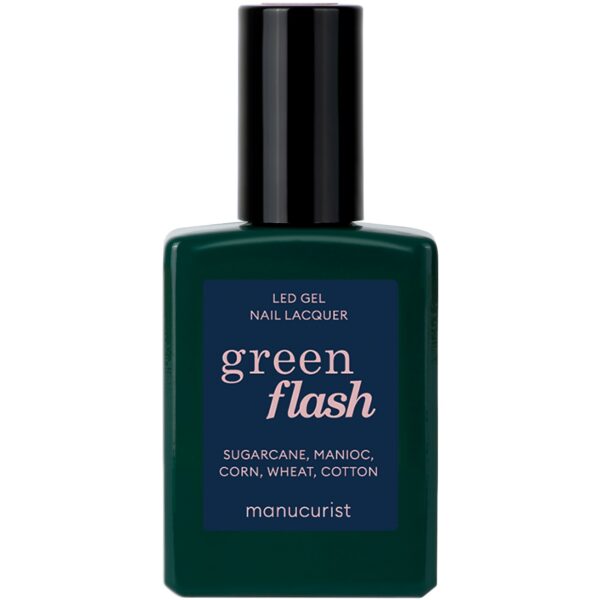 Manucurist Green Flash Gel Polish Navy Blue