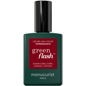 Manucurist Green Flash Gel Polish Pomegranate