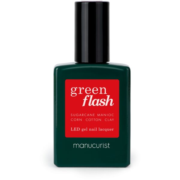 Manucurist Green Flash Gel Polish Poppy Red