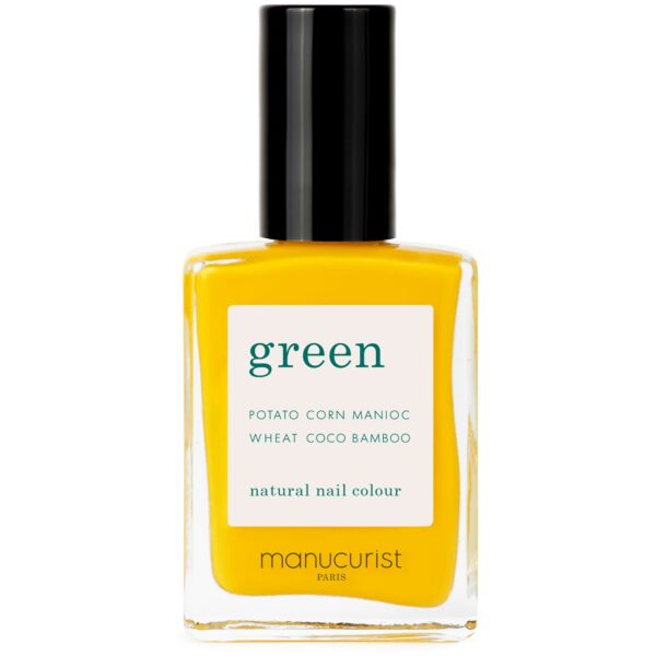 Manucurist Green Nail Polish Gold Button