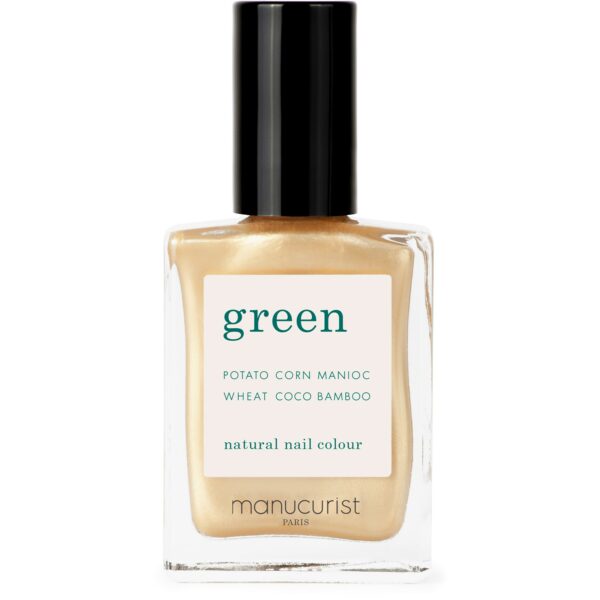 Manucurist Green Nail Polish Gold Sand