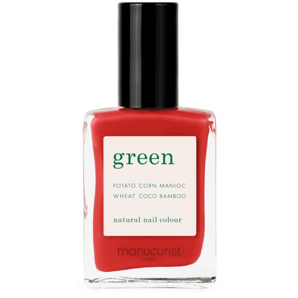 Manucurist Green Nail Polish Poppy Red