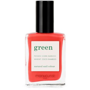 Manucurist Green Nail Polish Red Coral