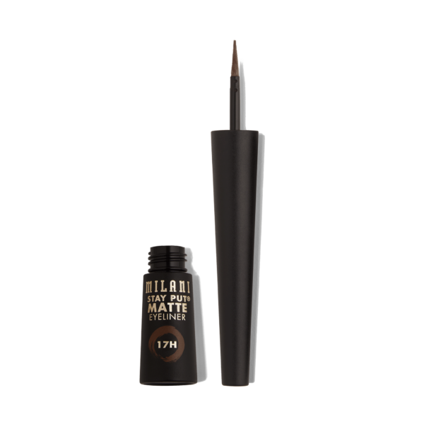 Milani Stay Put Matte Liquid  Eyeliner Espresso