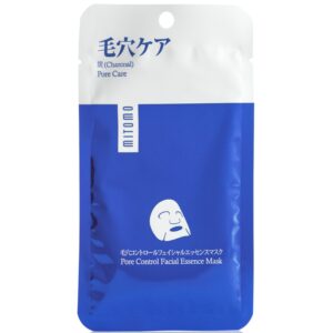 MITOMO Charcoal Pore Control Facial Essence Mask 25 g